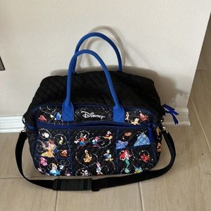 Disney themed quilted black bag for the place for it to a from Bradford exchange